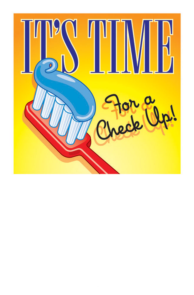 Health Care and Dental Recall Card