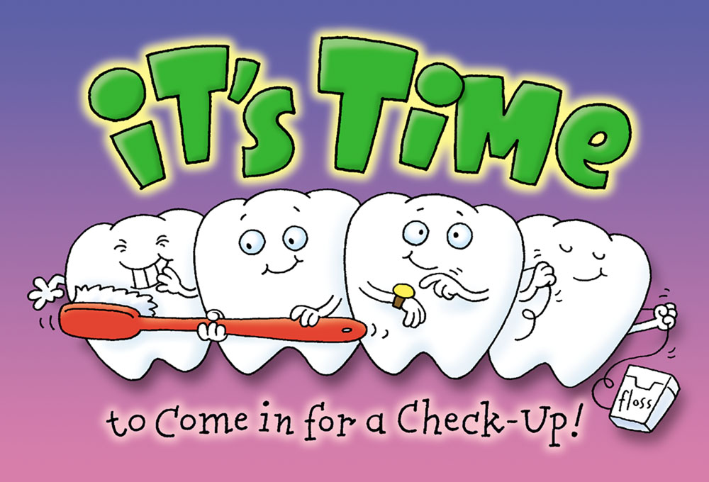 Health Care and Dental Recall Card